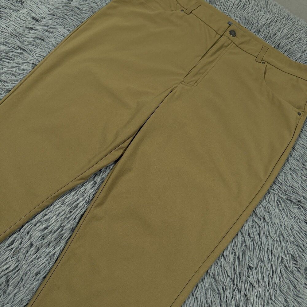 VRST Pants 38x30 (36x28) Khaki Commuter Chino Performance Stretch Golf Mens